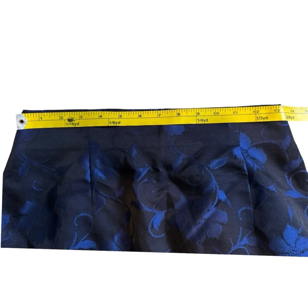 DANA BUCHMAN SILK BROCADE SKIRT - Picture 7 of 7